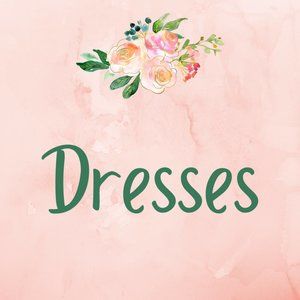 Dresses, various styles, colors & sizes
